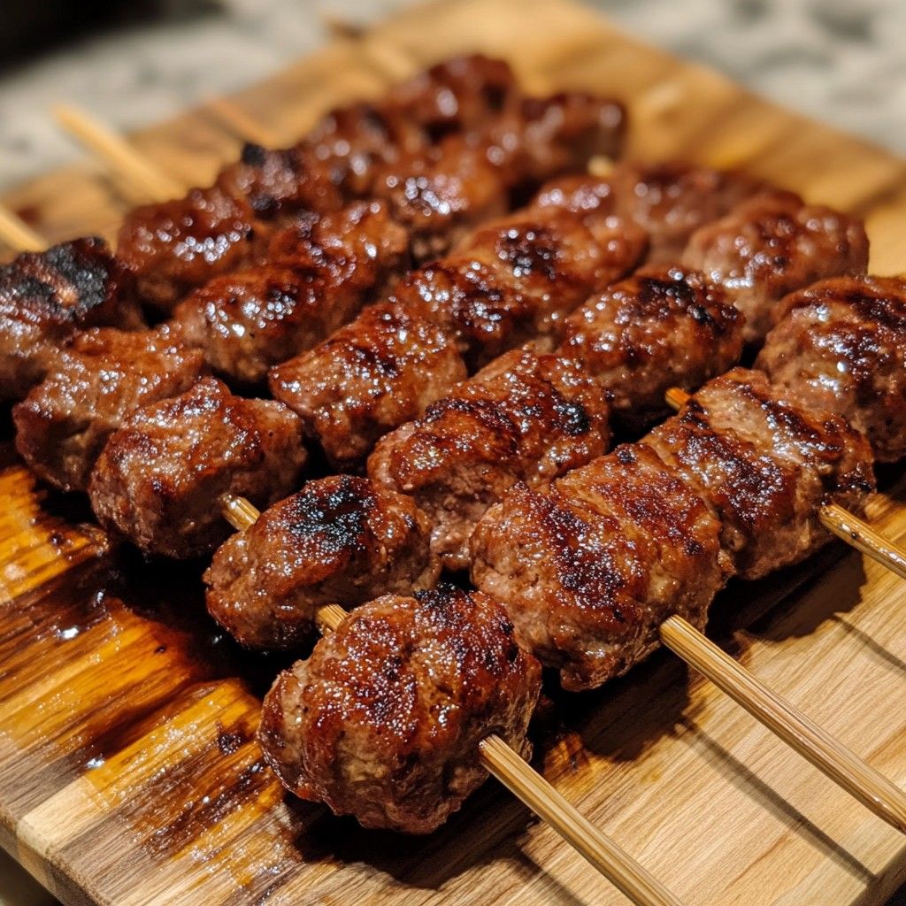 Brochettes d'agneau halal — 1 kg