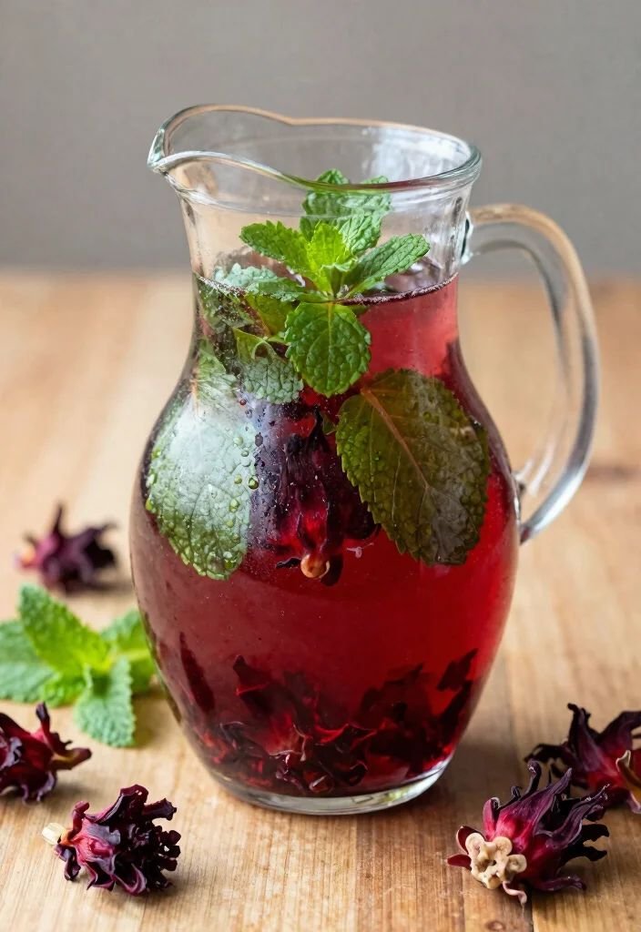 Jus bissap-menthe — 1 L