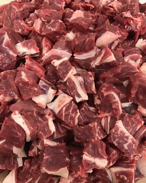 Morceaux de bœuf halal — 1 kg