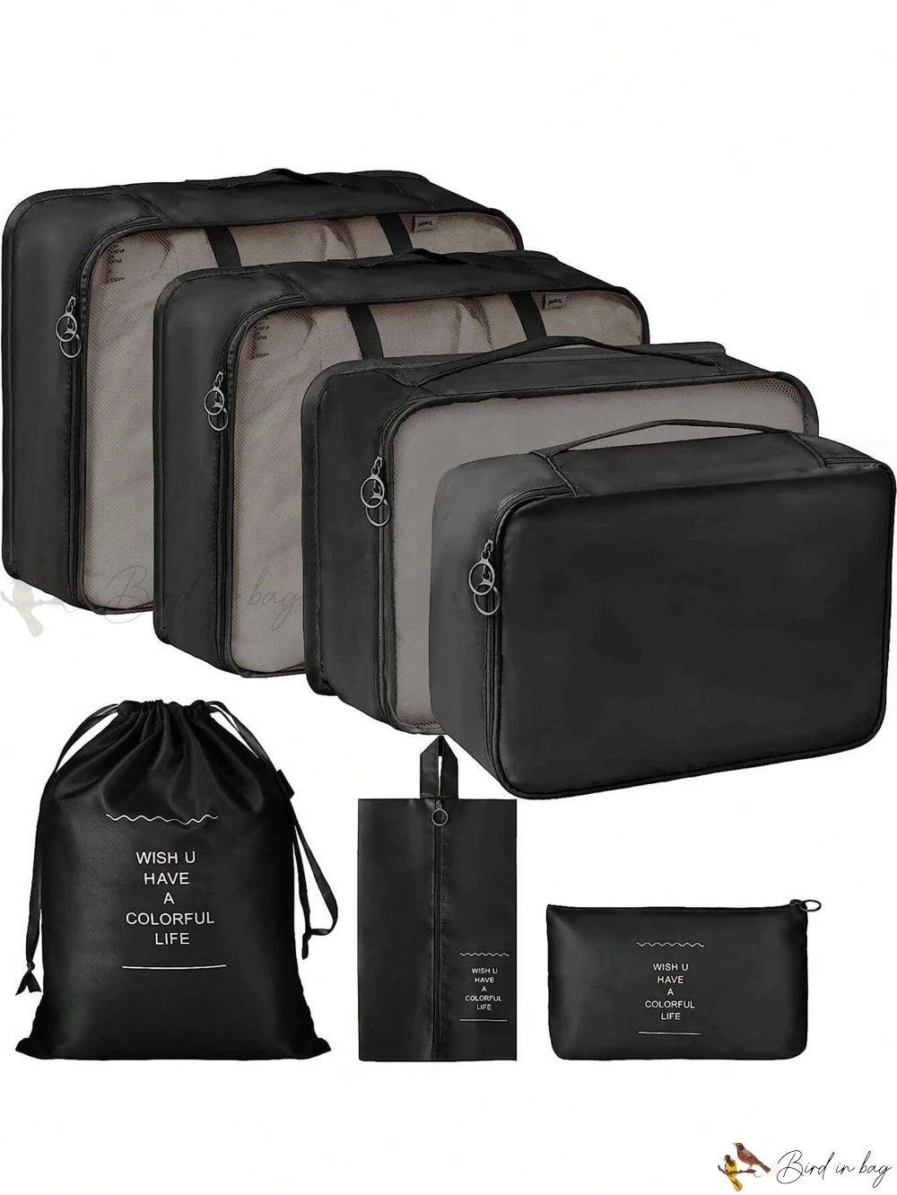 Organiseurs de bagage — set de 4 — Set de 4 tailles