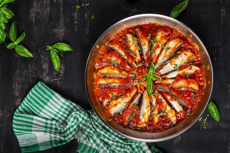 Sardinelles à la tomate