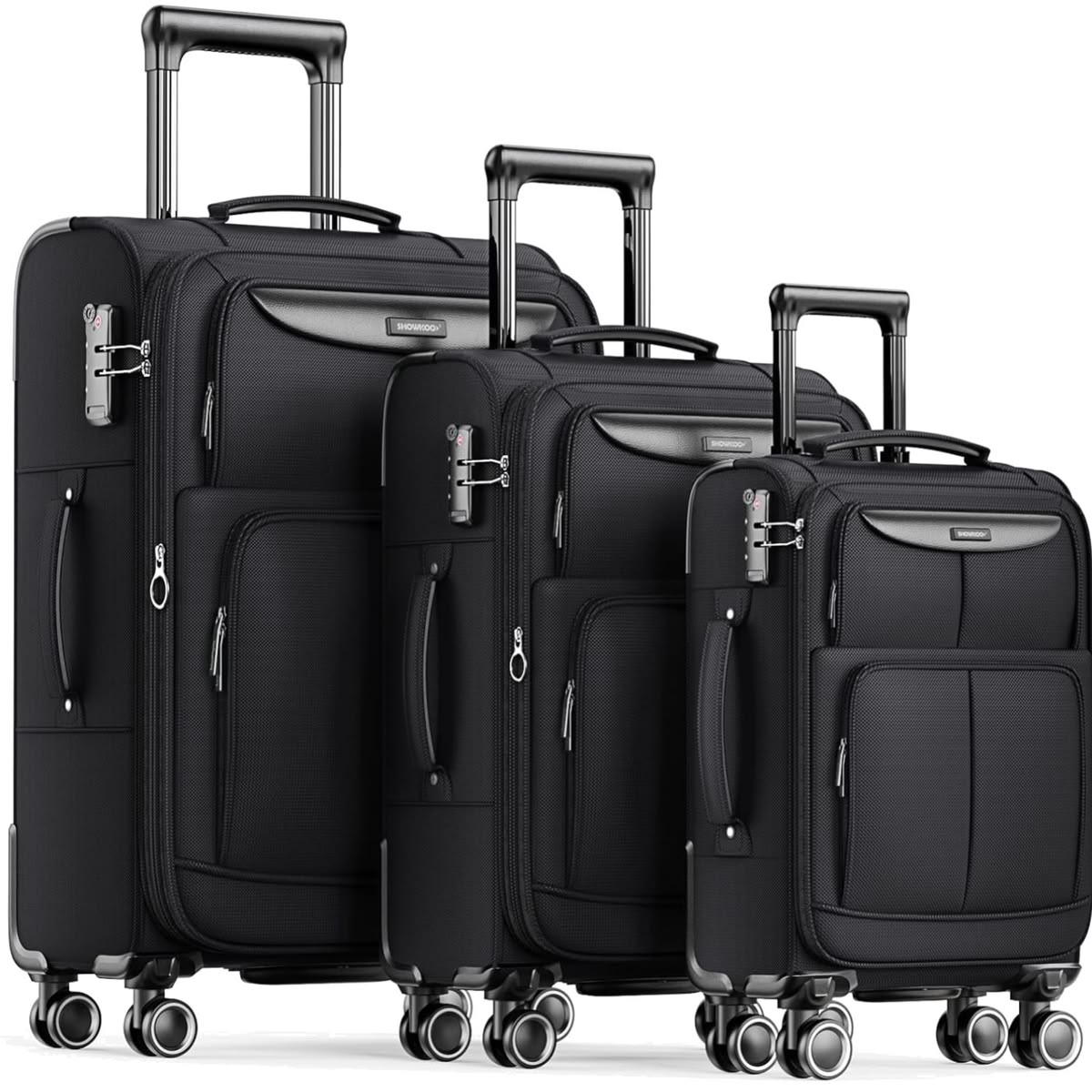 Set de valises 3 pièces — Set 3 valises assorties